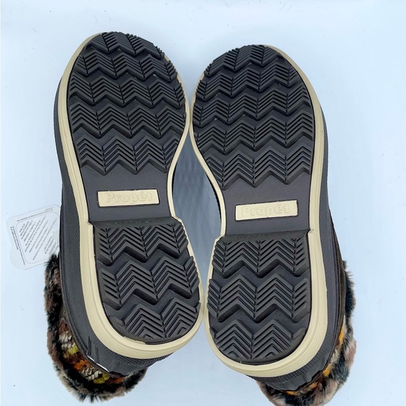 New Propet Lumi Ankle Ankle Zip Snow Boots Size 10 - Picture 9 of 17